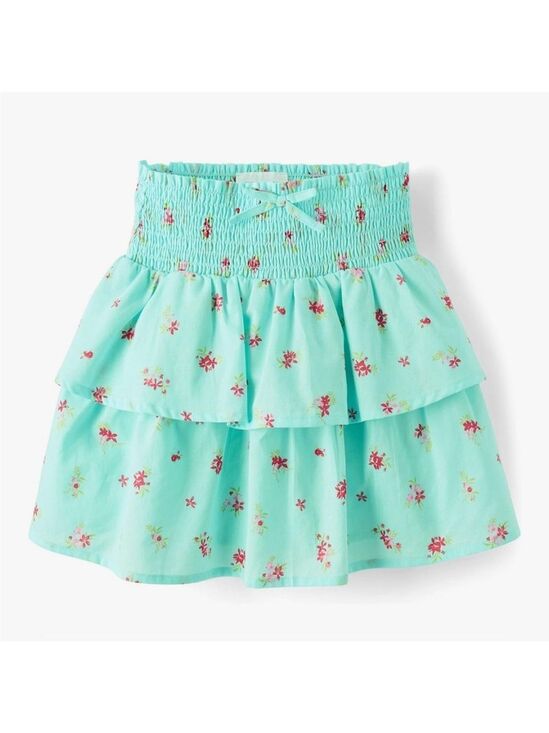 The Children's Place Other - The Children's Place Girls Skirt Aqua Floral Size 14